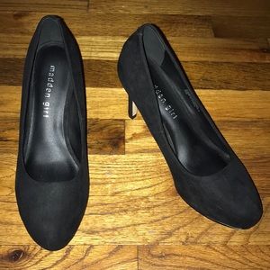 3 inch SUEDE Black High Heels